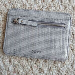 LODIS STACKER silver/gray card case